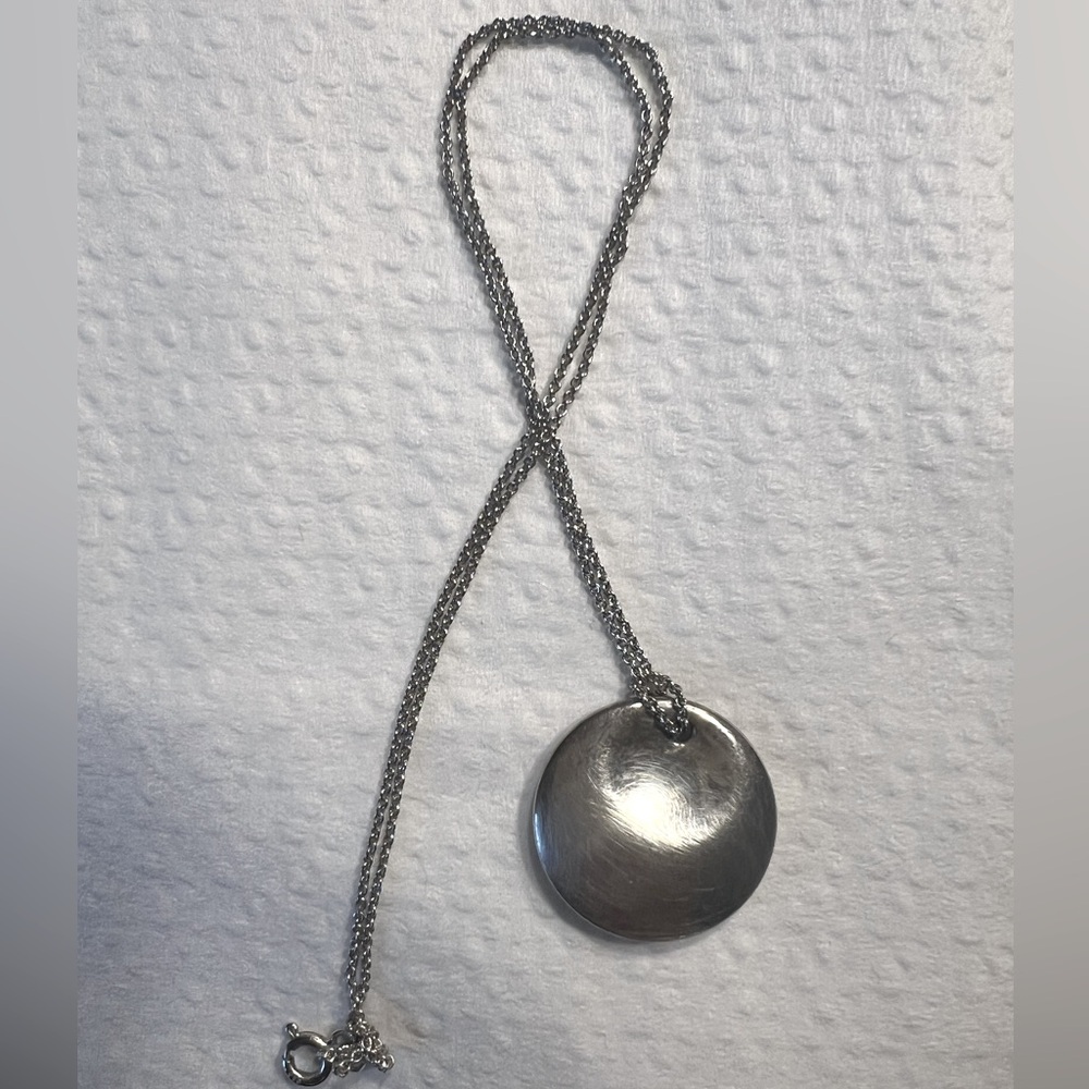 Tiffany Signature Disc Necklace